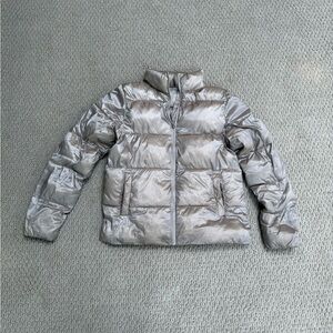 32 Degrees Women's Shiny champagne Puffer Jacket